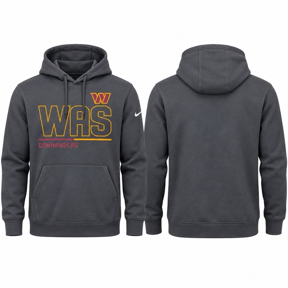 Nike Washington Commanders Toss Sweep Therma Hoodie Men’s Small Gray NFL NWT